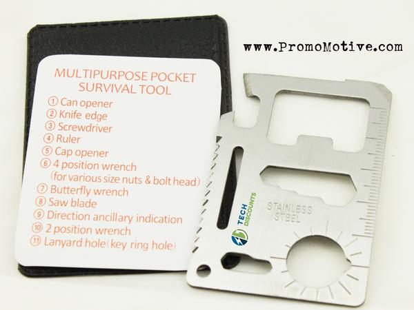 imprint your personalized logo on the credit card tool