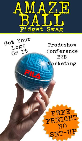 Amaze Maze ball and puzzle toy for promotional product, ad specialty, marketing and tradeshow and conference gift.