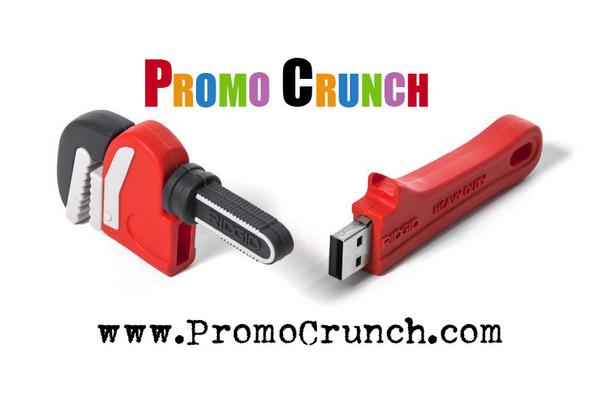 custom pipe wrench shaped usb flash drive