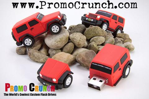 custom truck shaped usb flash drives