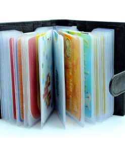 Accordion Leather wallets and credit card holder LP-1431