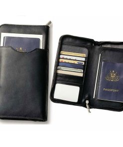 Black Leather wallets and credit card holder LP-1101
