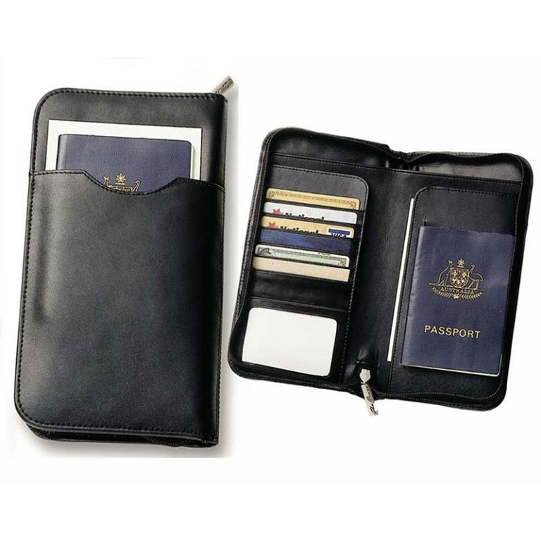 Custom Leather Wallets Promo Motive Branded Merchandise Supplier