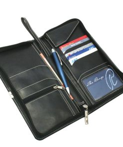 Black Leather wallets and credit card holder LP-1114