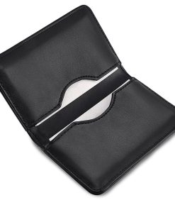 Black Leather wallets and credit card holder LP-1401