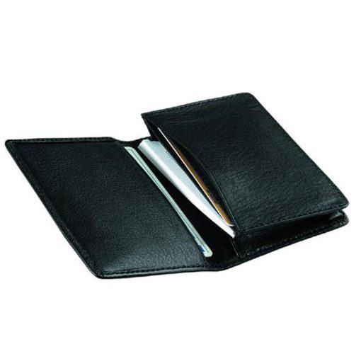 Black Leather wallets and credit card holder LP-1402