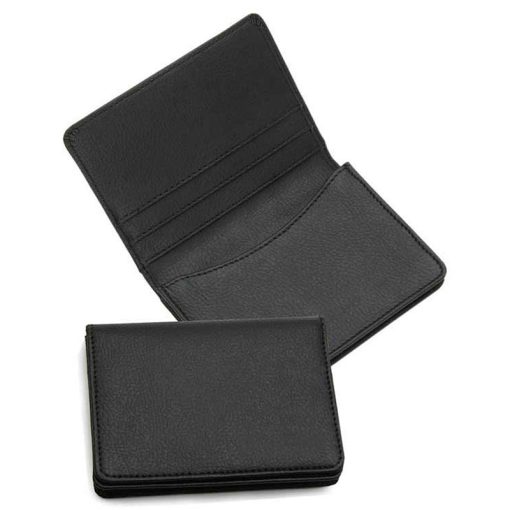 Black Leather wallets and credit card holder LP-1406