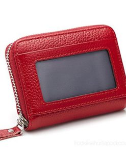 Red Leather wallets and credit card holder LP-1439