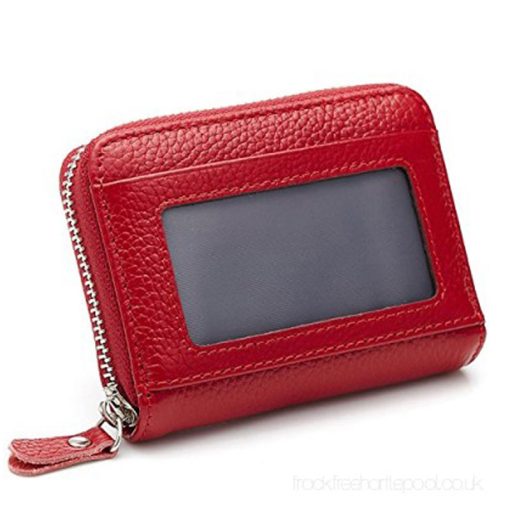 Red Leather wallets and credit card holder LP-1439