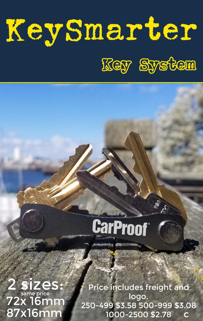 keysmart smart key system for keys. Promotional Product, b2b and tradeshow giveaway and marketing swag.