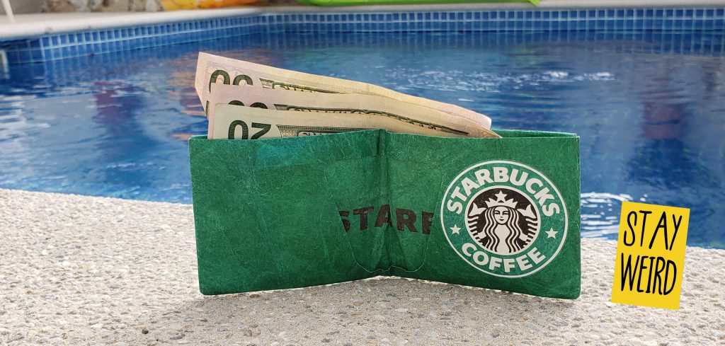 tyvek paper wallet for promotional product