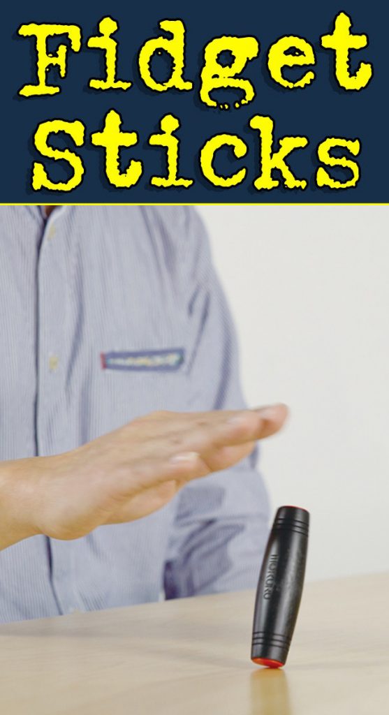 Fidget Stick Promotional Product aka Mokuru Kururin for tradeshows, conferences and promotional product giveaway.