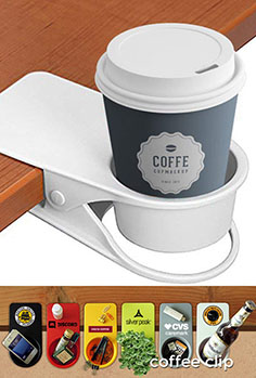 promo coffee clip bulk promotional product
