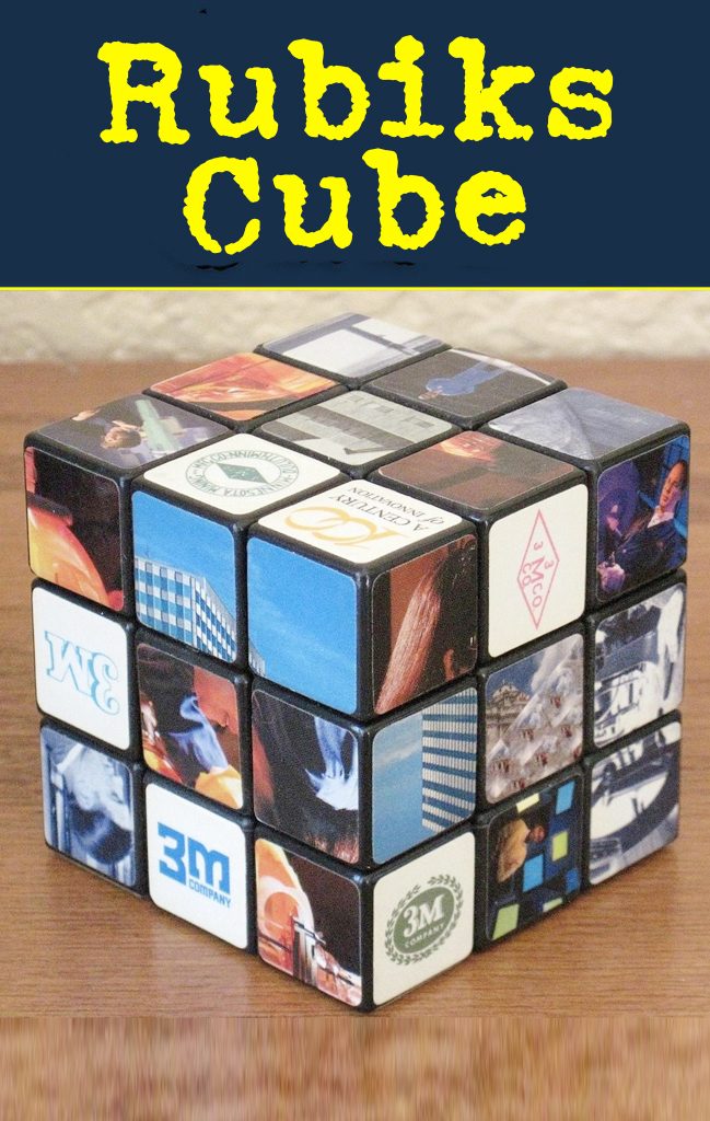 Rubiks Cube wholesale bulk promotional fidget gadget. Get your logo on this evergreen fidget gadget.