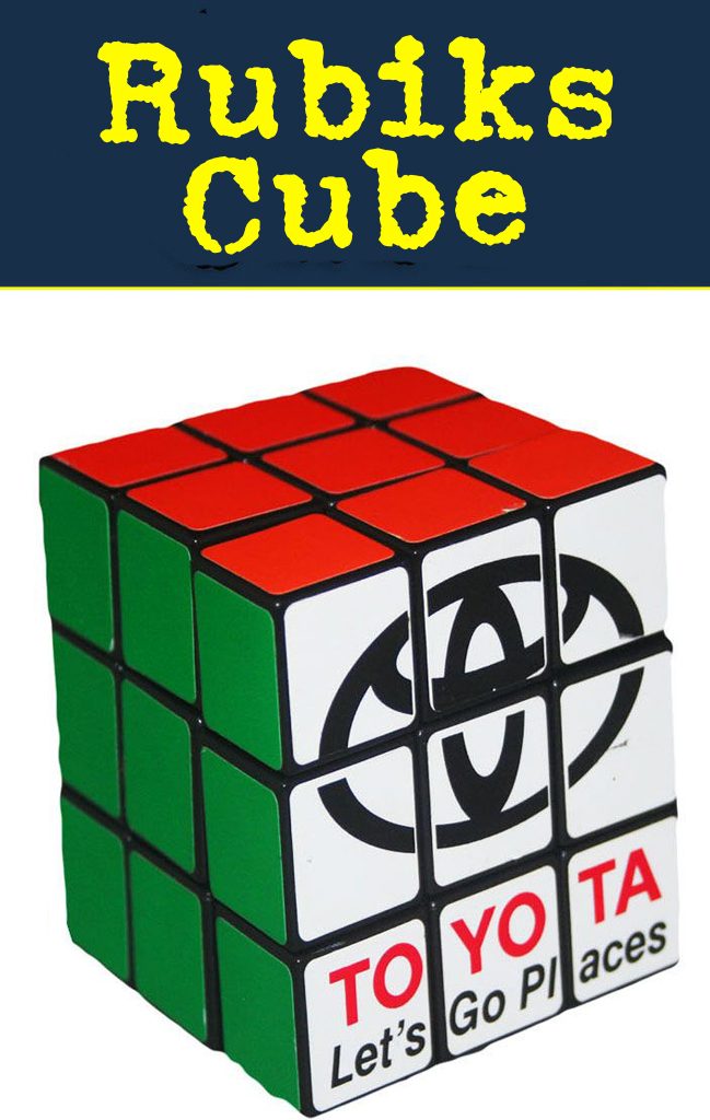 Rubiks Cube wholesale bulk promotional fidget gadget. Get your logo on this evergreen fidget gadget.