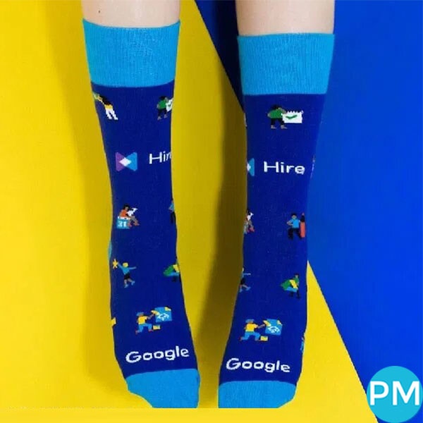 Feet Promo Custom knit socks Promo Motive Factory Direct Promotional Products