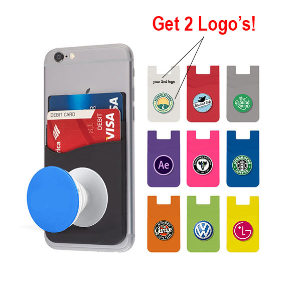 popster silicone wallet