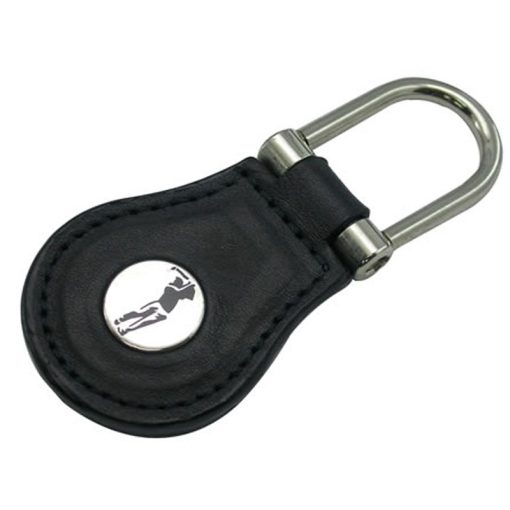 Black Leather key chains LP-1710