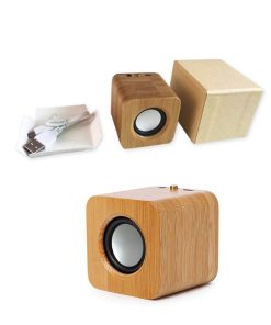 Bamboo eco friendly speaker promotional gift