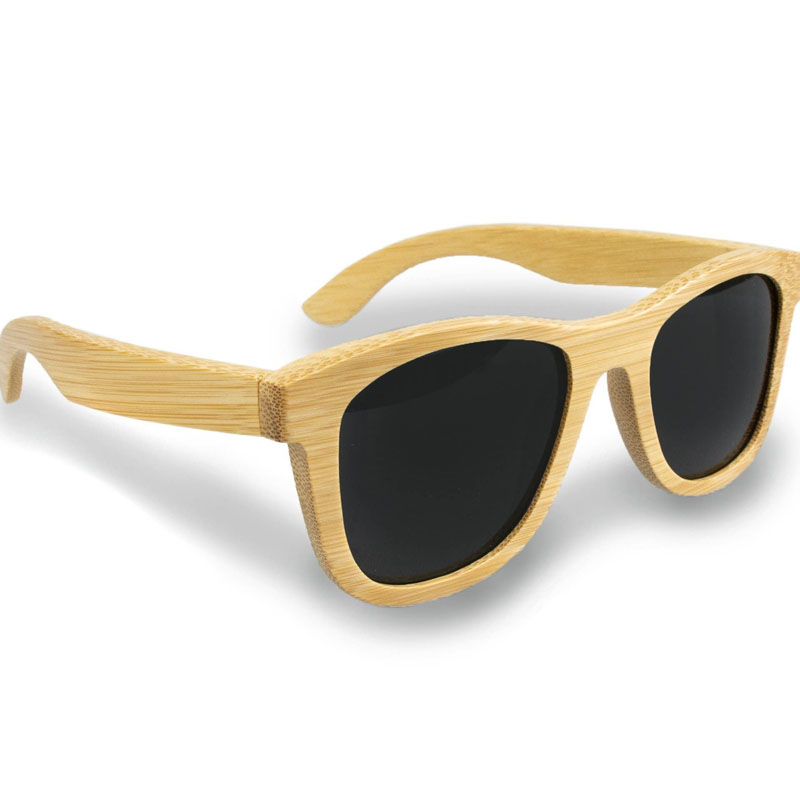 Promotional Miami Sunglasses with Wood Arms