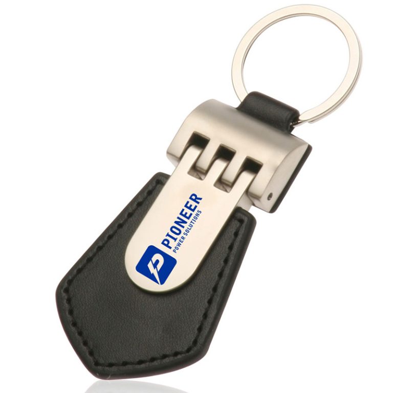 Custom Leather Key Fobs - Promo Motive | Branded Merchandise Supplier