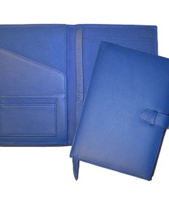 Blue Leather document bags and laptop sleeves LP-2410