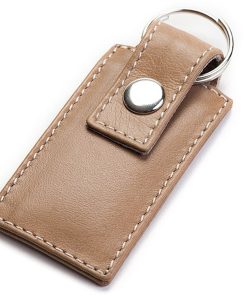 Brown Leather key chains LP-1733