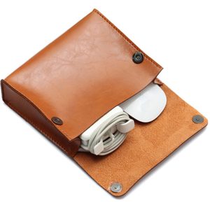 Brown Purse Leather computer mouse pads LP-2417