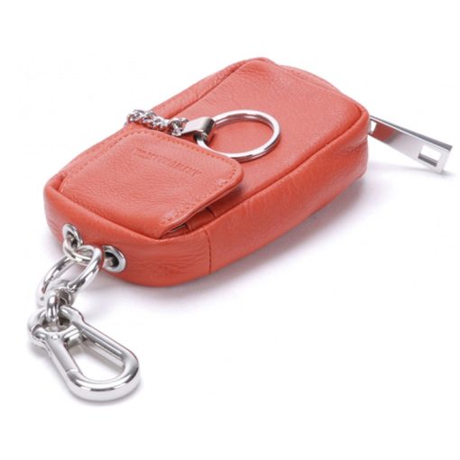 Change Purse Red Leather key chains LP-1747