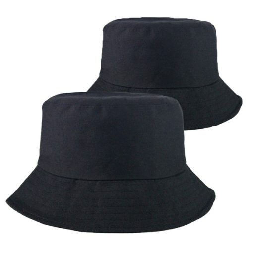Custom bespoke promotional bucket hat black 145 z3