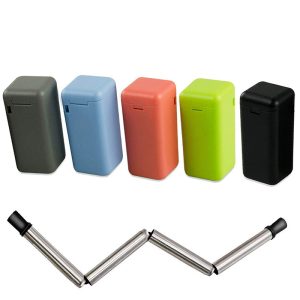 Group Image Eco friendly Folding Drinking Straw Stainless Steel Collapsible Reusable