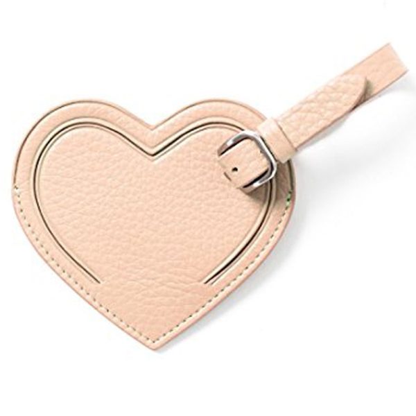 Heart Leather luggage tags LP-1614