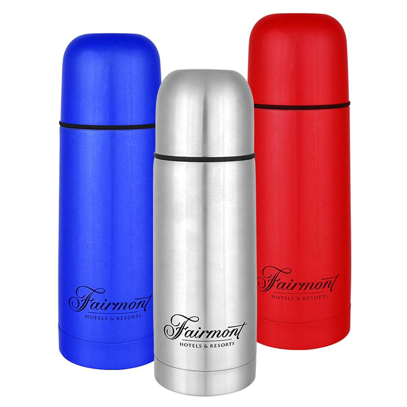 Insulated vacuum thermal stainless steel thermos