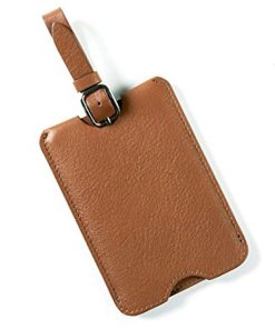 Leather luggage tags LP-1605