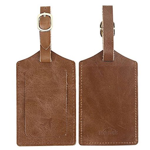 Leather luggage tags LP-1611