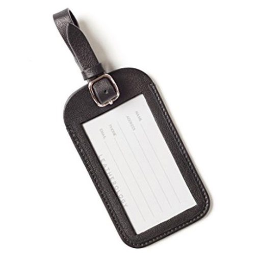 Leather luggage tags LP-1613