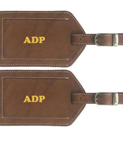 Leather luggage tags LP-1615