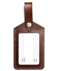 Leather luggage tags LP-1626