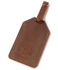 Leather luggage tags LP-1629