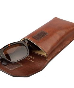 Leather sunglass pouch LP-2301