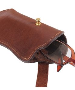 Leather sunglass pouch LP-2302
