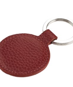 Round Leather key chains LP-1722