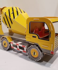 custom bespoke corporate puzzles and promotional giveaway cement mixer