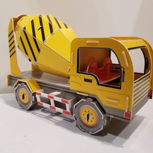custom bespoke corporate puzzles and promotional giveaway cement mixer