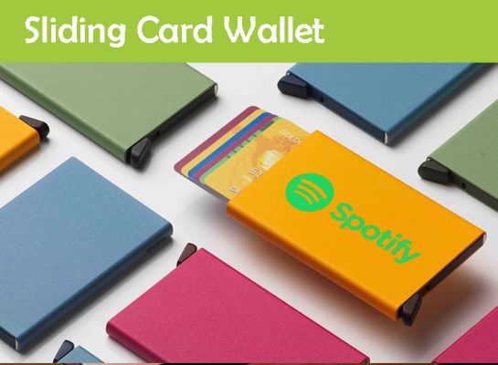 sliding card wallet flyer