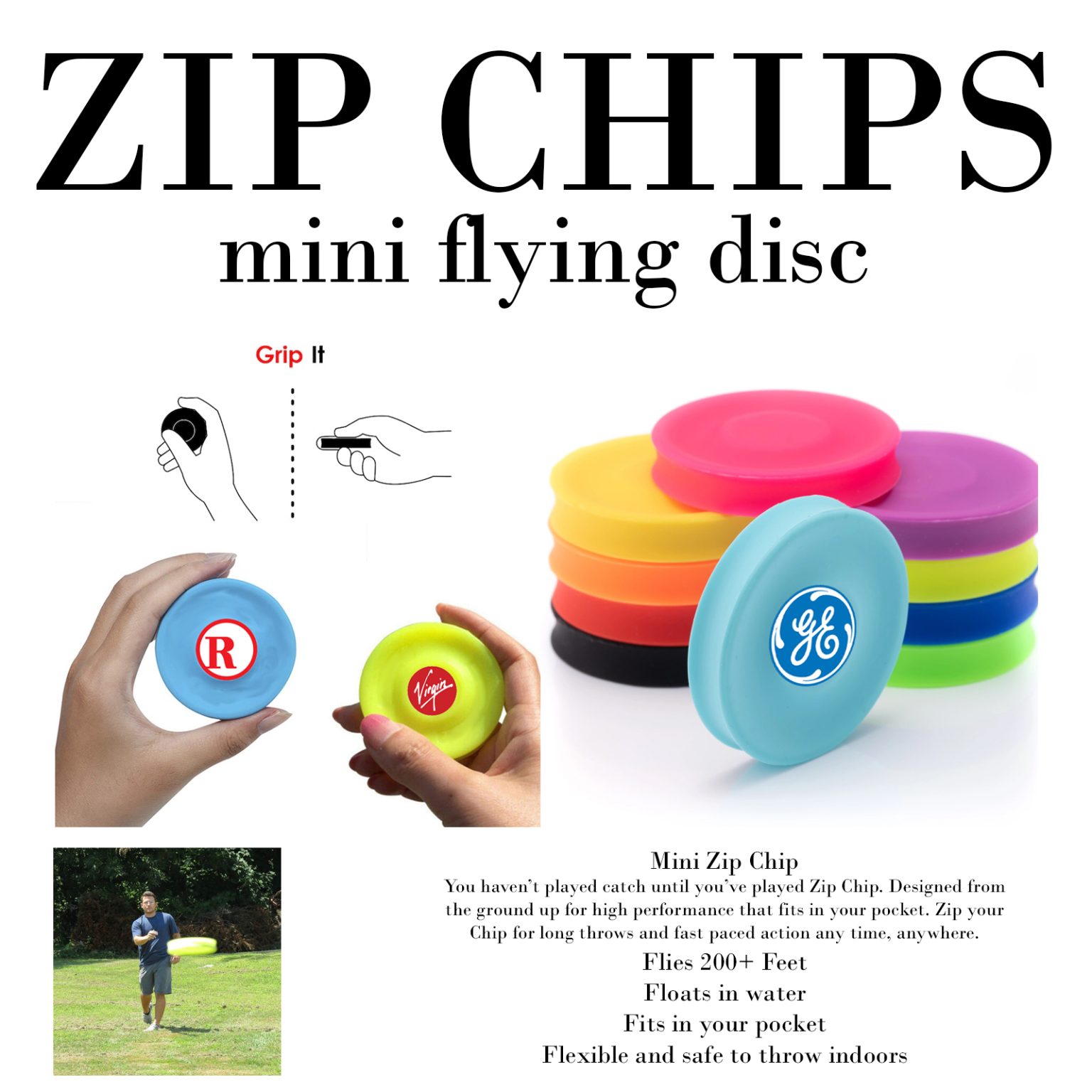 Branded Custom Zip Chips Promo Motive Branded Merchandise Supplier