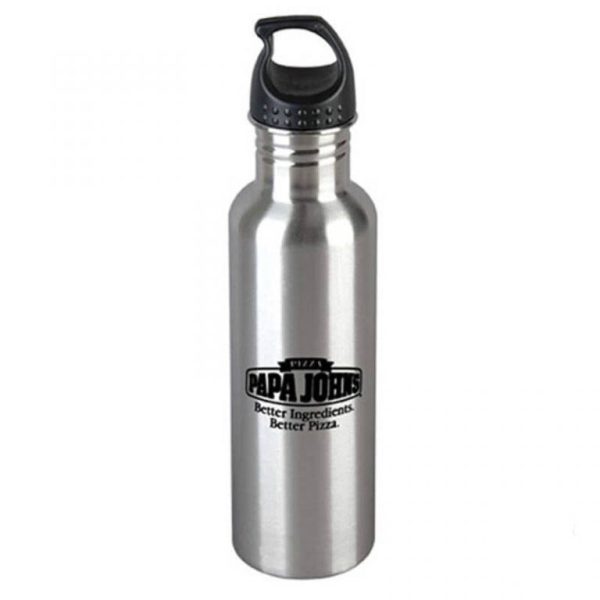 6 Stainless steel Water bottle for trade shows and business marketing giveaways