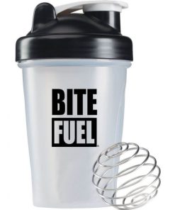 A blender bottle protein shaker bottle for business logo