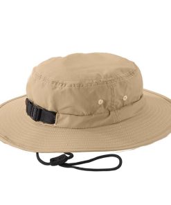 Khaki-safari-hat-with-adjustable-strap-2