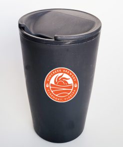 Recycled plastic sippy coffee cup